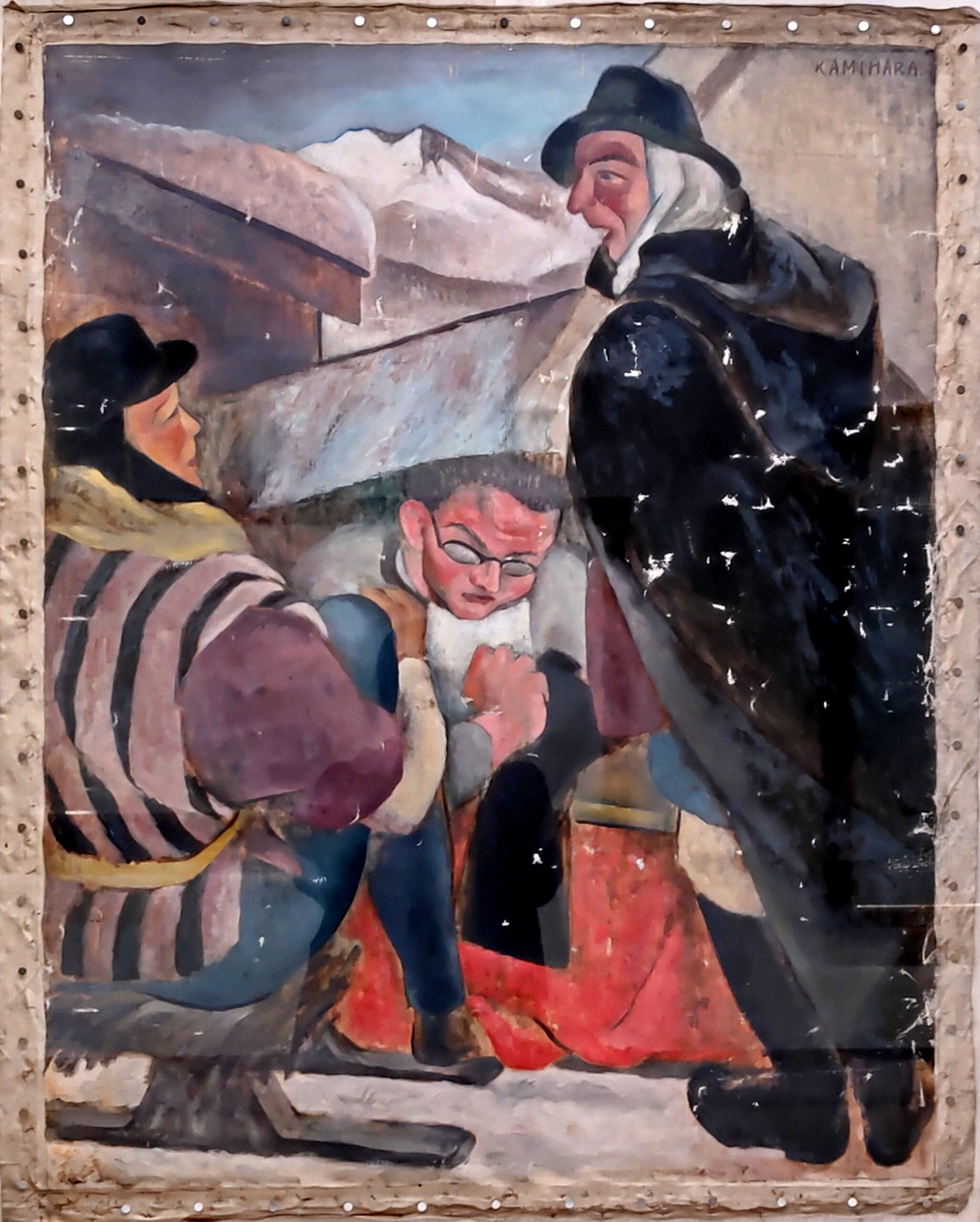 Makoto Kamihara and others, “Shining Rays of Light: Hida Painters” exhibition held at Hida City Museum of Art